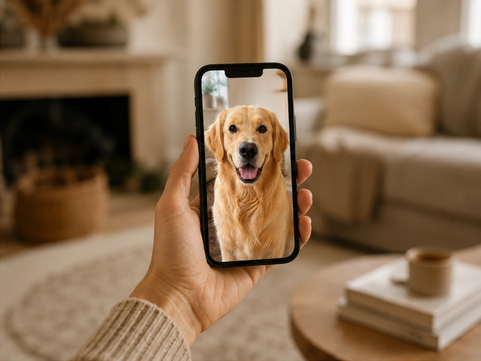 Uploading a clear pet photo from a phone