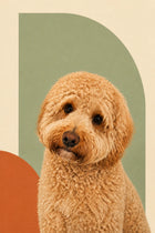 The Modern Muse personalised pet artwork example