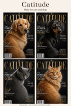 Catitude style examples: two dogs and two cats