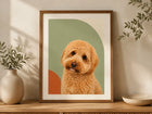 The Modern Muse framed artwork in a home - illustrative lifestyle mockup
