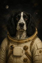 The Space Explorer personalised pet artwork example