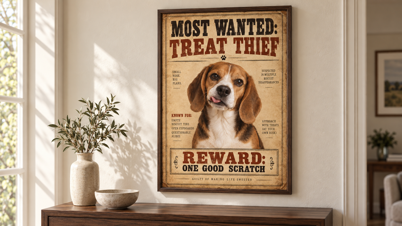 Most Wanted: Treat Thief detail