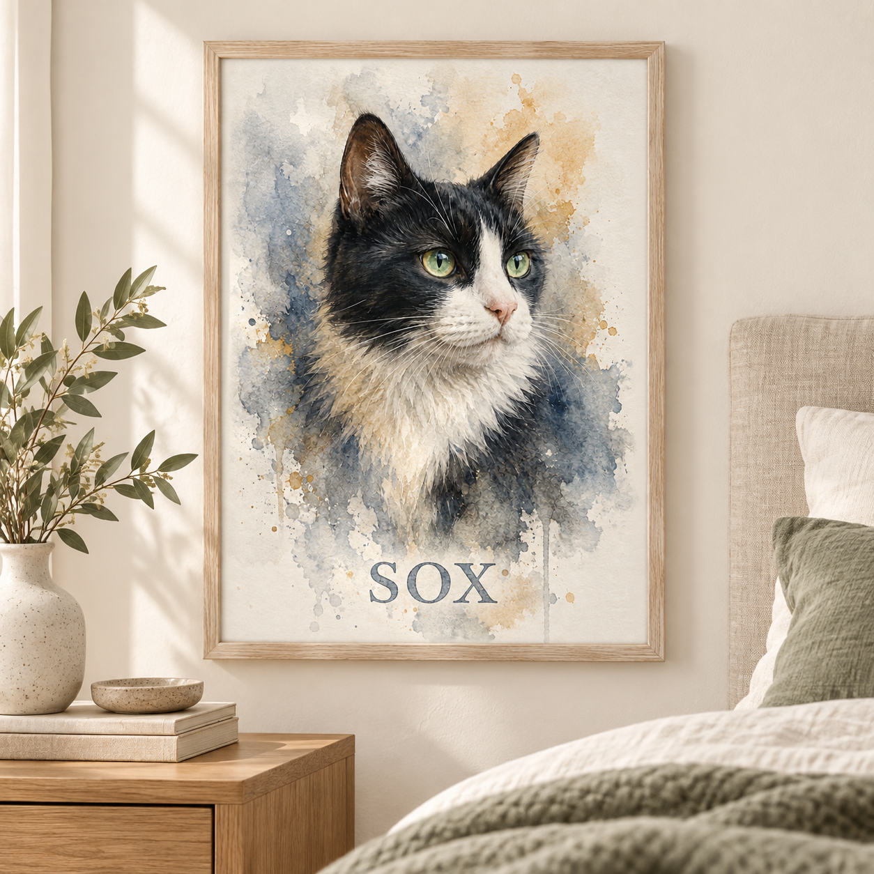 Personalised name example for The Soft Watercolour